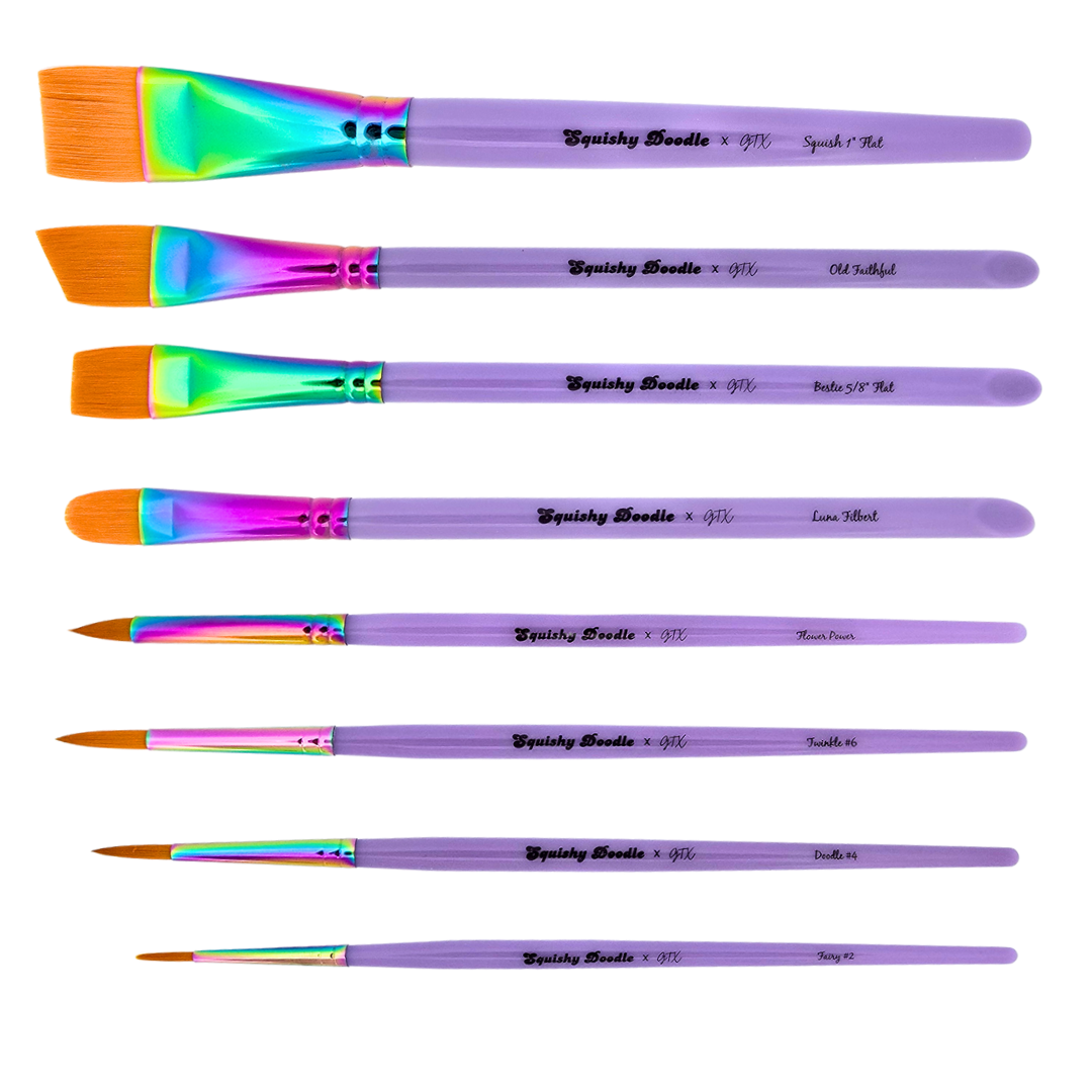 Squishy Doodle X GTX - 8 Brush Kit