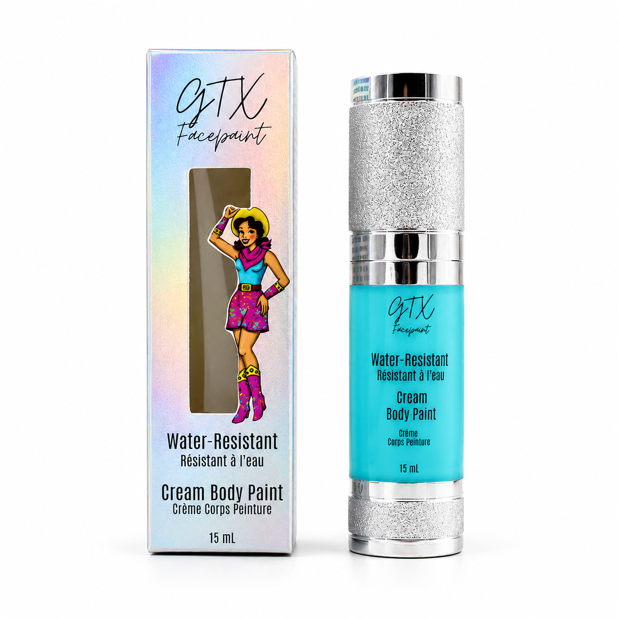 Water-Resistant Honkey Tonk - Turquoise - Neon