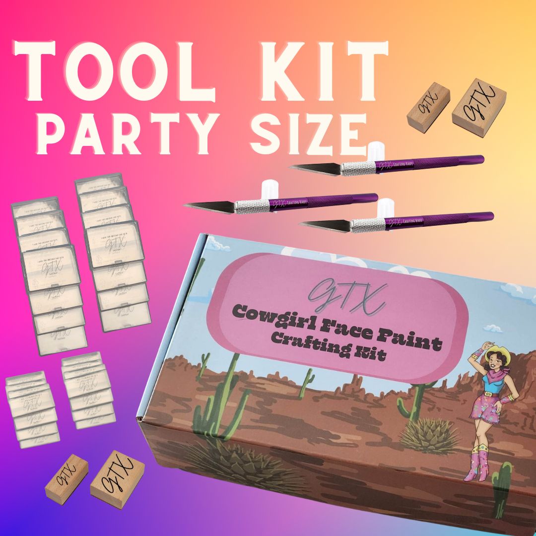 Crafting TOOL Kit. (No paints)-PARTY SIZE