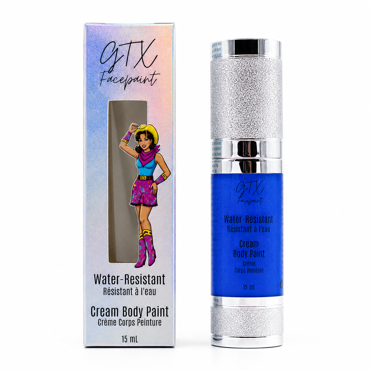Water-Resistant Texas Sky - Blue - Neon