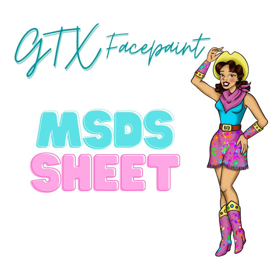 GTX Facepaint MSDS