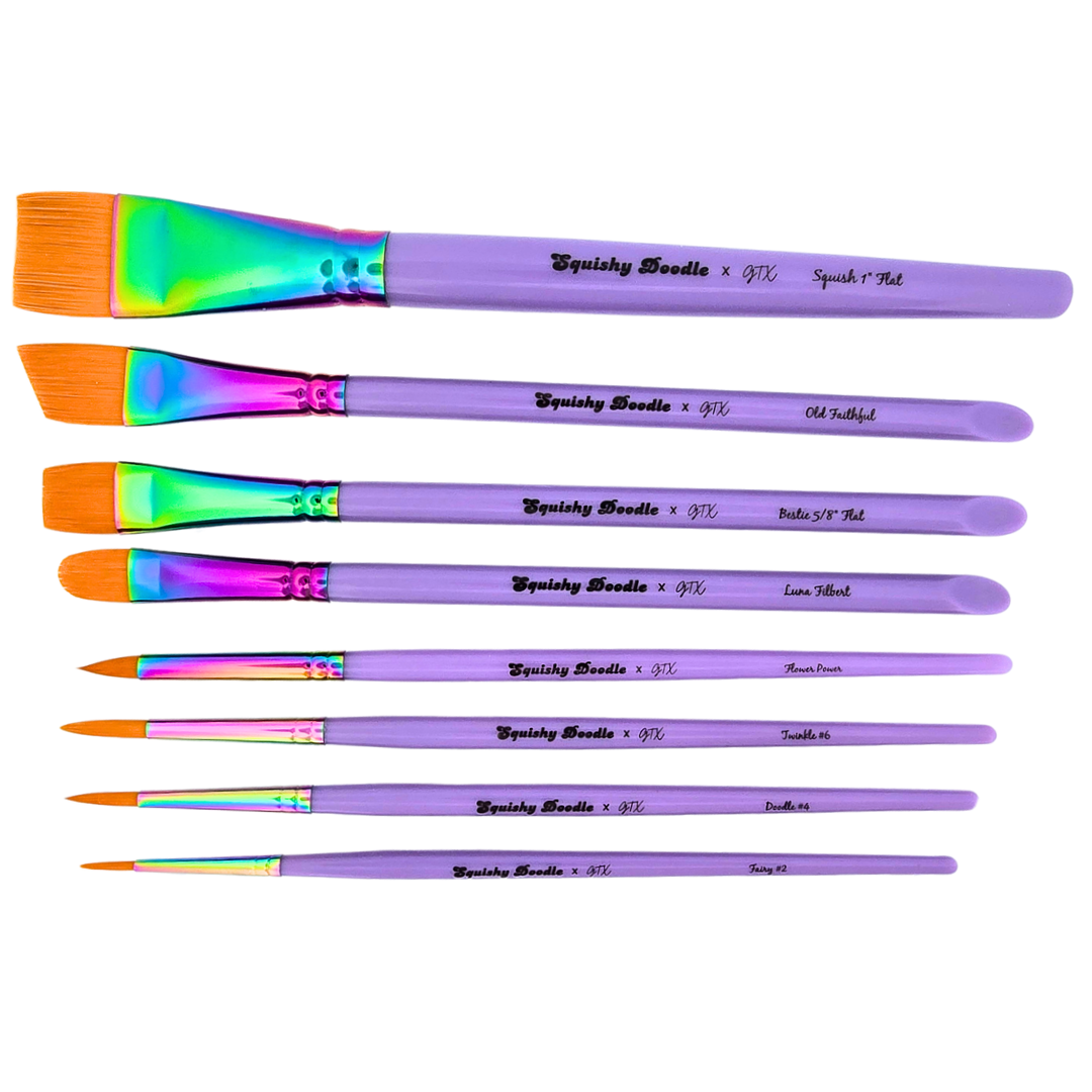 Squishy Doodle X GTX - 8 Brush Kit